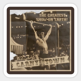 Carny Town Sticker